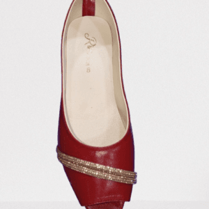 Red pump's with jelly sole