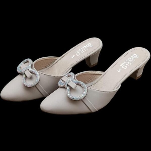 heels girls new style half pumps - Image 3