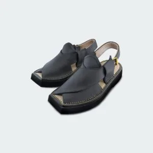 BLACK PESHAWAR ZALMI KHERRI CHAPPAL